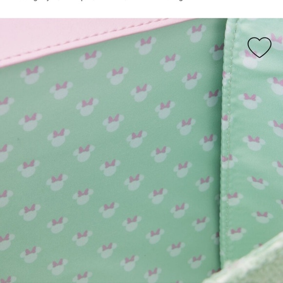 Minnie Mouse Limited Edition Loungefly Colorful Bow Handbag - Picture 3 of 4